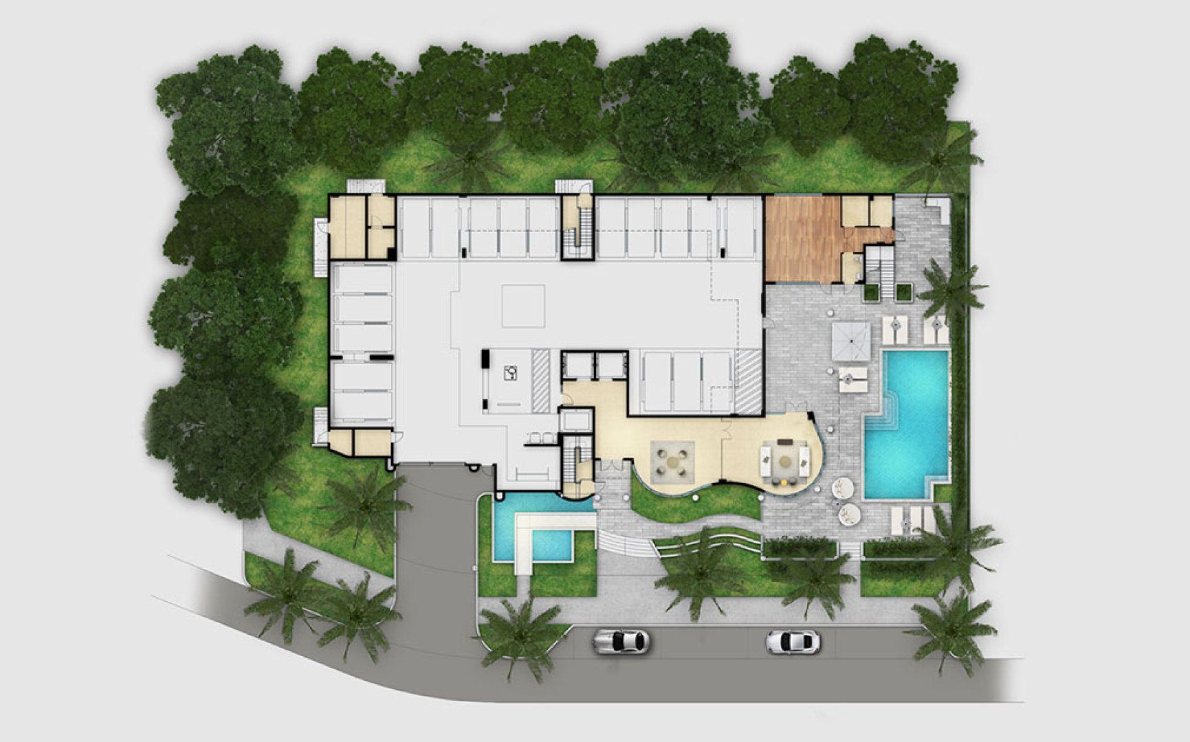 Siteplan for The Wave on Bayshore, Luxury Seaside Condos in Fort Lauderdale, Florida 33304