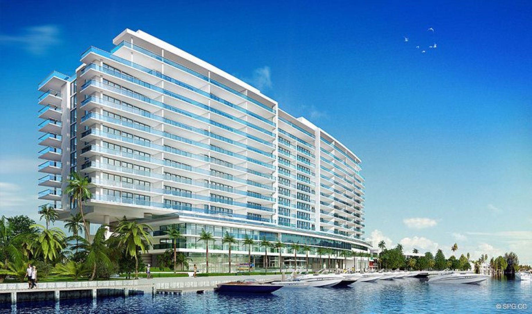 Concept Design for Riva, Luxury Waterfront Condos in Fort Lauderdale, Florida 33304.