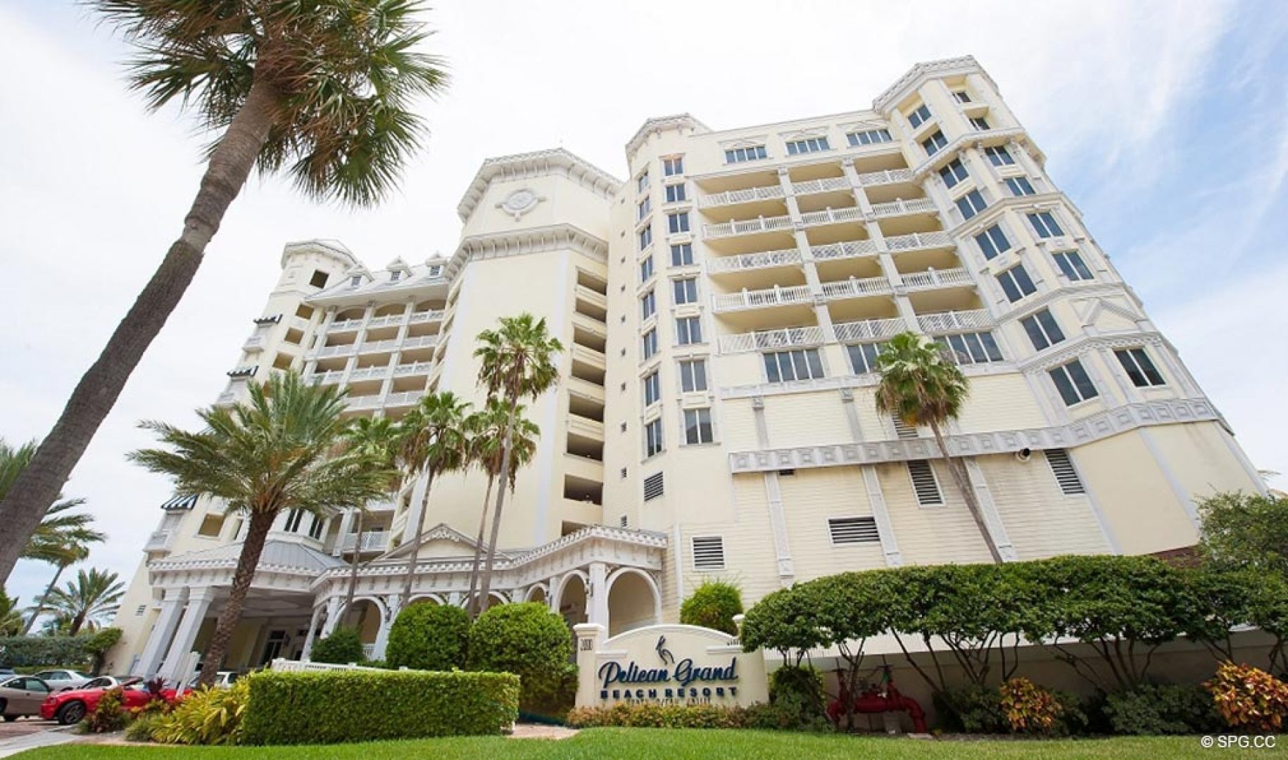 Street View of Pelican Grand Beach Resort, Luxury Oceanfront Condos in Fort Lauderdale