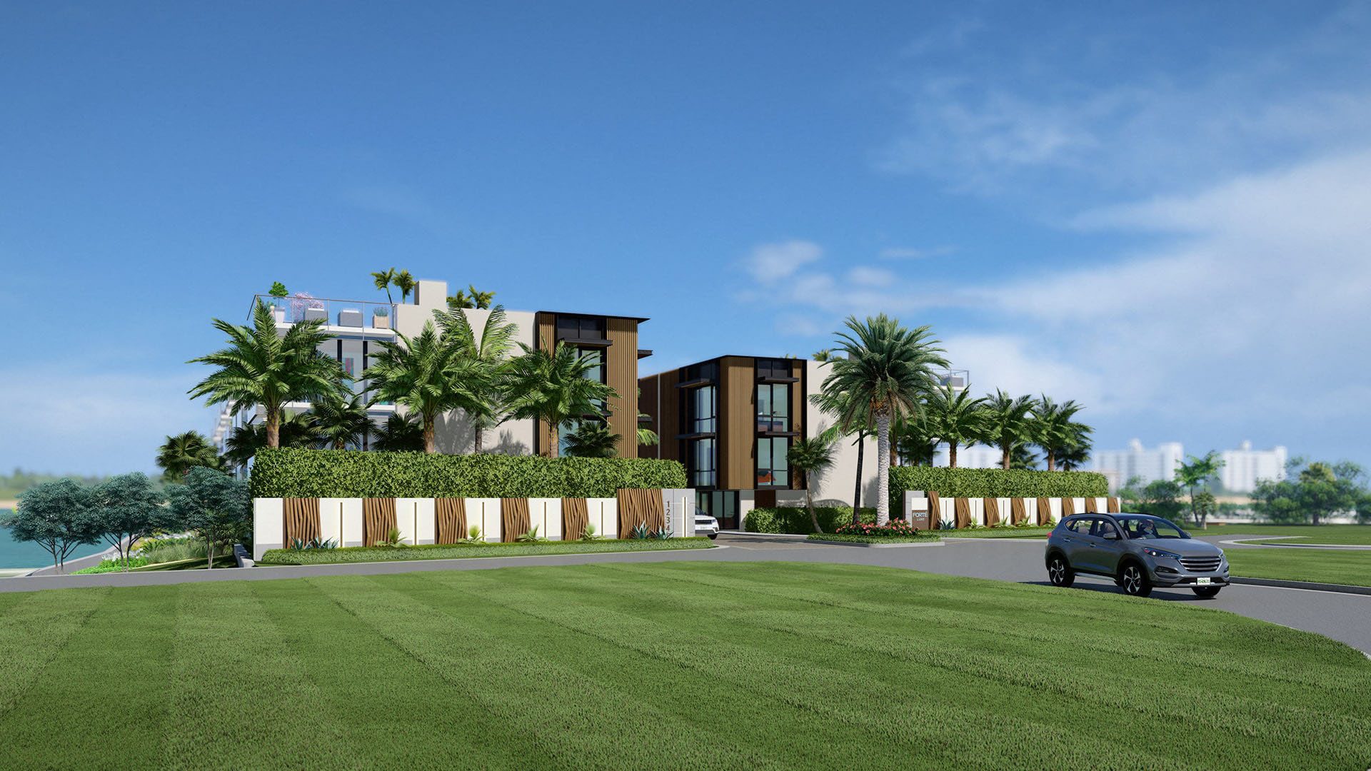 Front View Forte Luxe, Jupiter, Florida