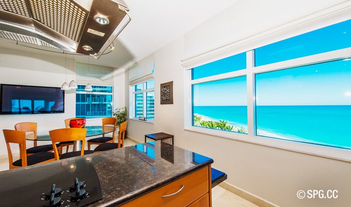 Breakfast inside Residence 9B Tower 2 For Sale at The Palms, Luxury Oceanfront Condominiums Fort Lauderdale, Florida 33305