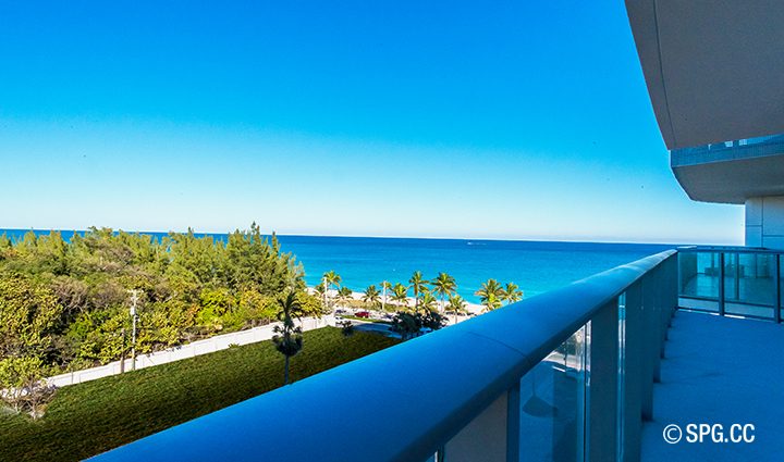 The Terrace, Ocean Views Residence 604 For Sale at Paramount, Luxury Oceanfront Condominiums Fort Lauderdale, Florida 33304