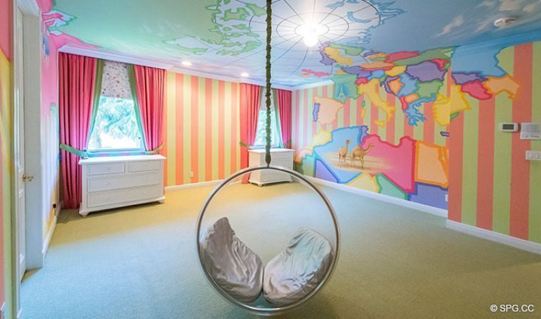 Baby's Room inside Luxury Estate Home, 16260 Bridlewood Circle, Delray Beach, Florida 33445