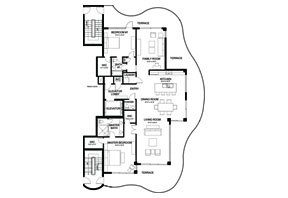 Click to View the Model 302A Floorplan