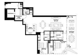Click to View the Bay Residence SE Floorplan.