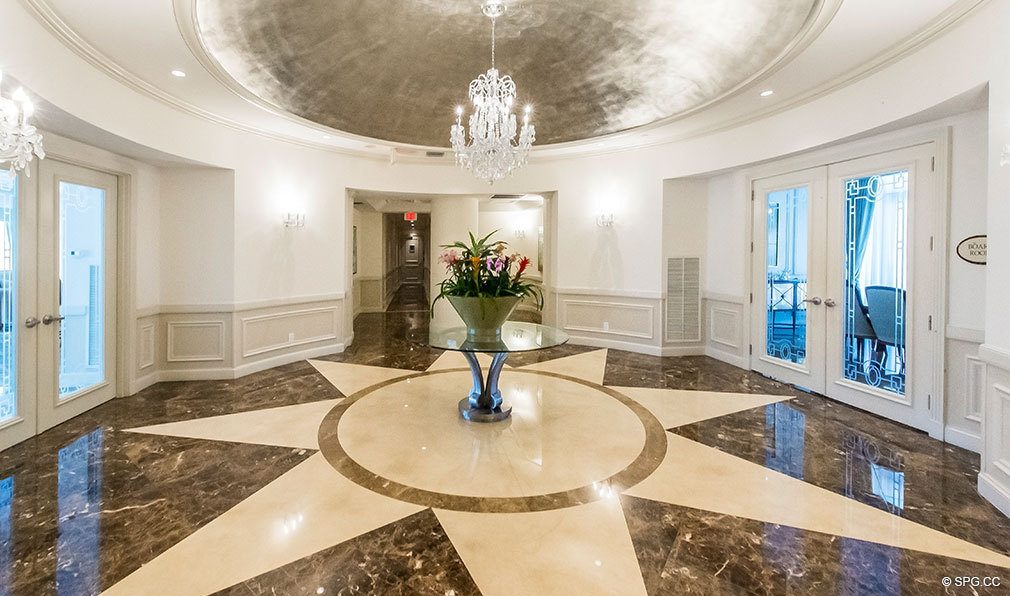 Luxurious Common Areas at The Palms, Luxury Oceanfront Condos in Fort Lauderdale 33305