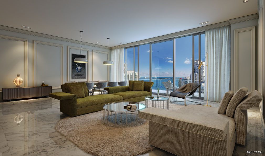 Furniture Ready Residences at Brickell Flatiron, Luxury Condos in Miami, Florida 33130