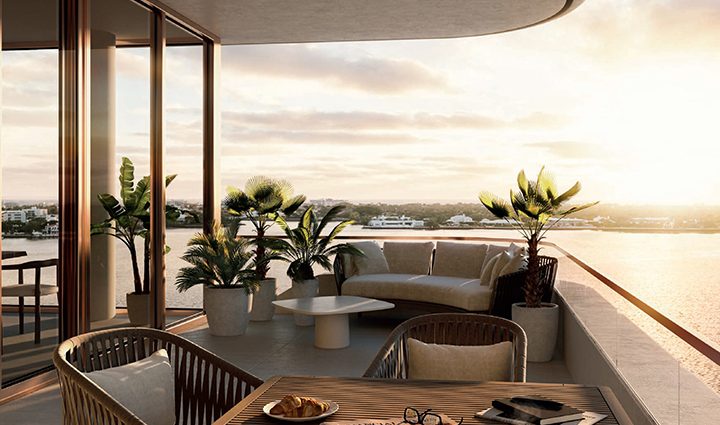 Terrace View La Clara, Luxury Waterfront Condominiums Located palm Beach