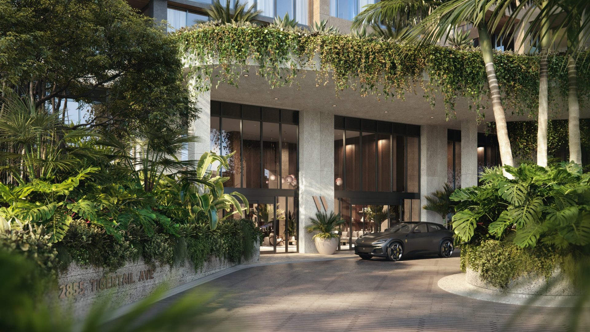 The Well Coconut Grove Entrance