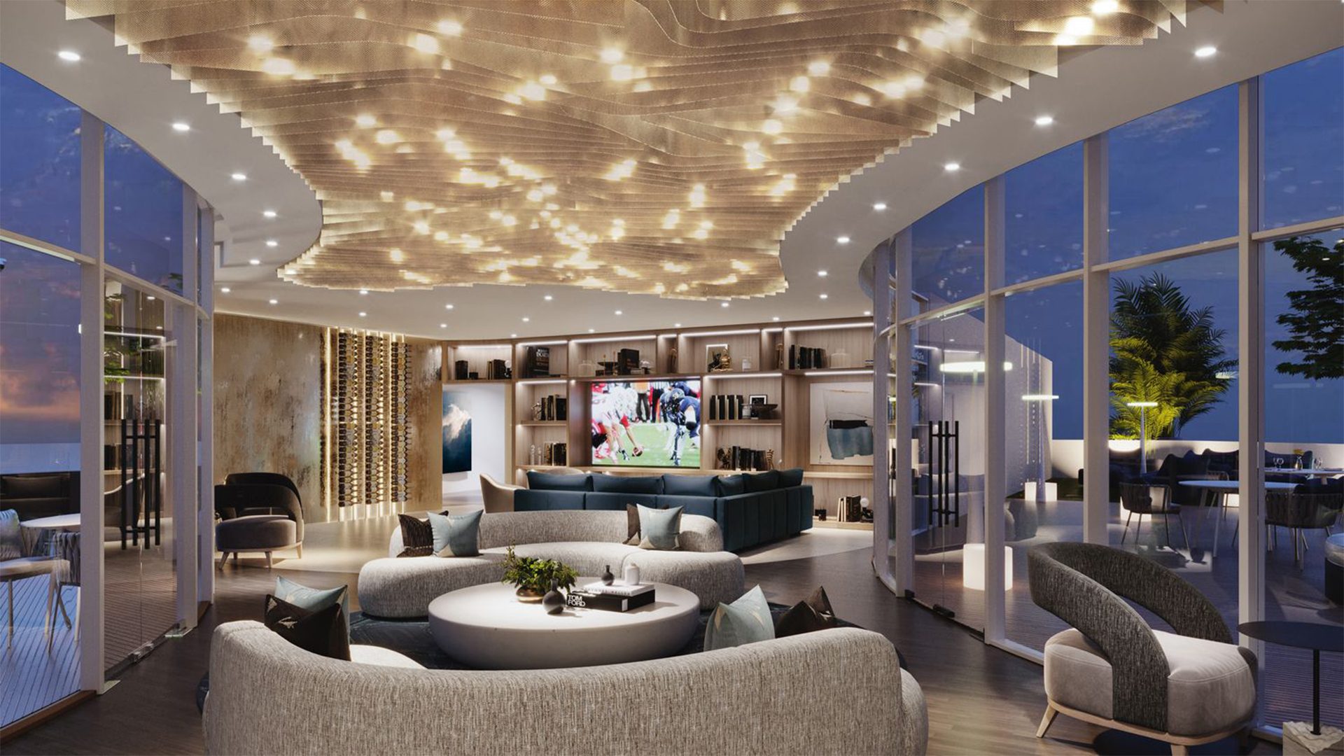 Tal Aventura Condominiums Lounge 2