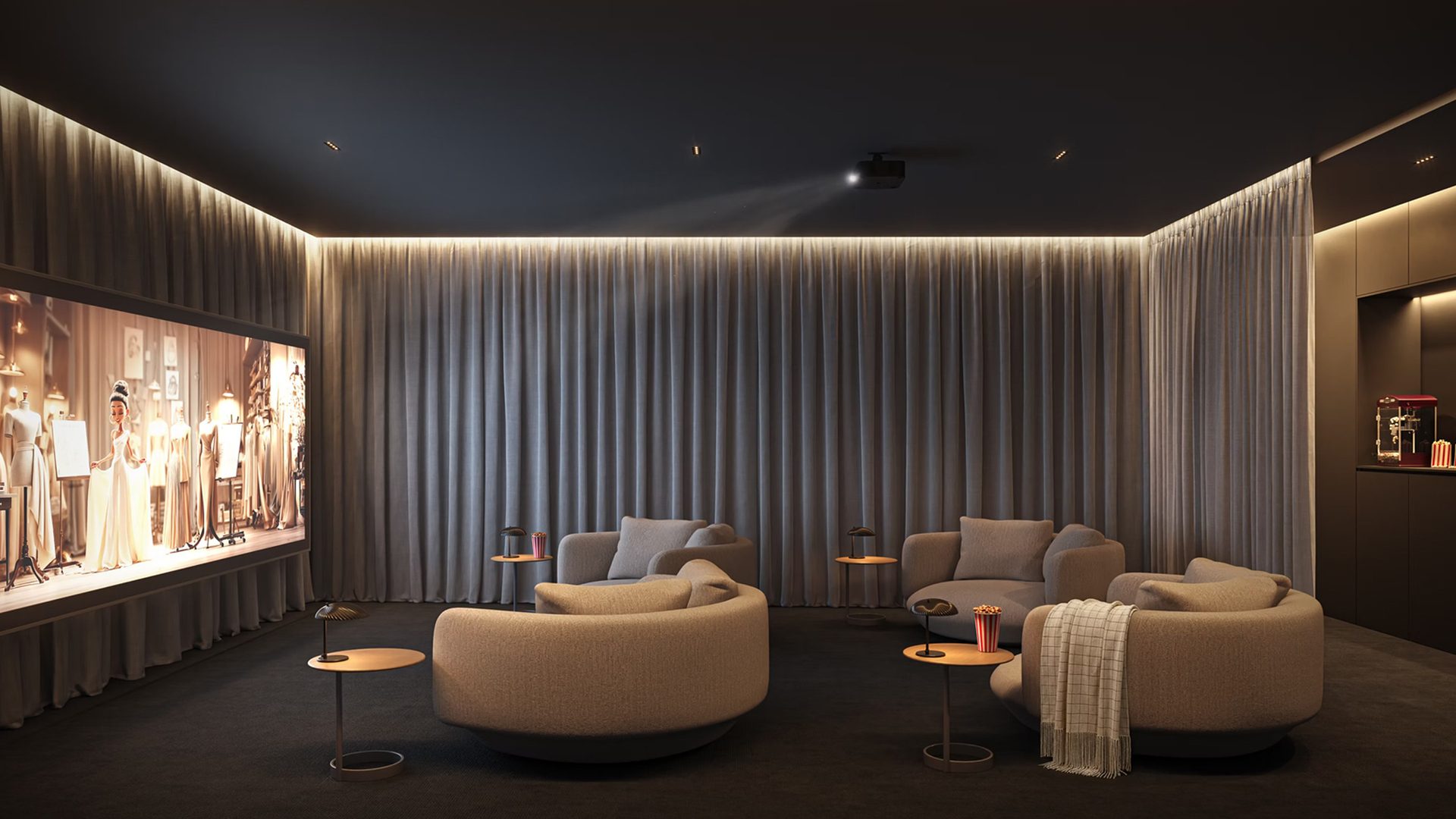 Colette Residences Interior Theater