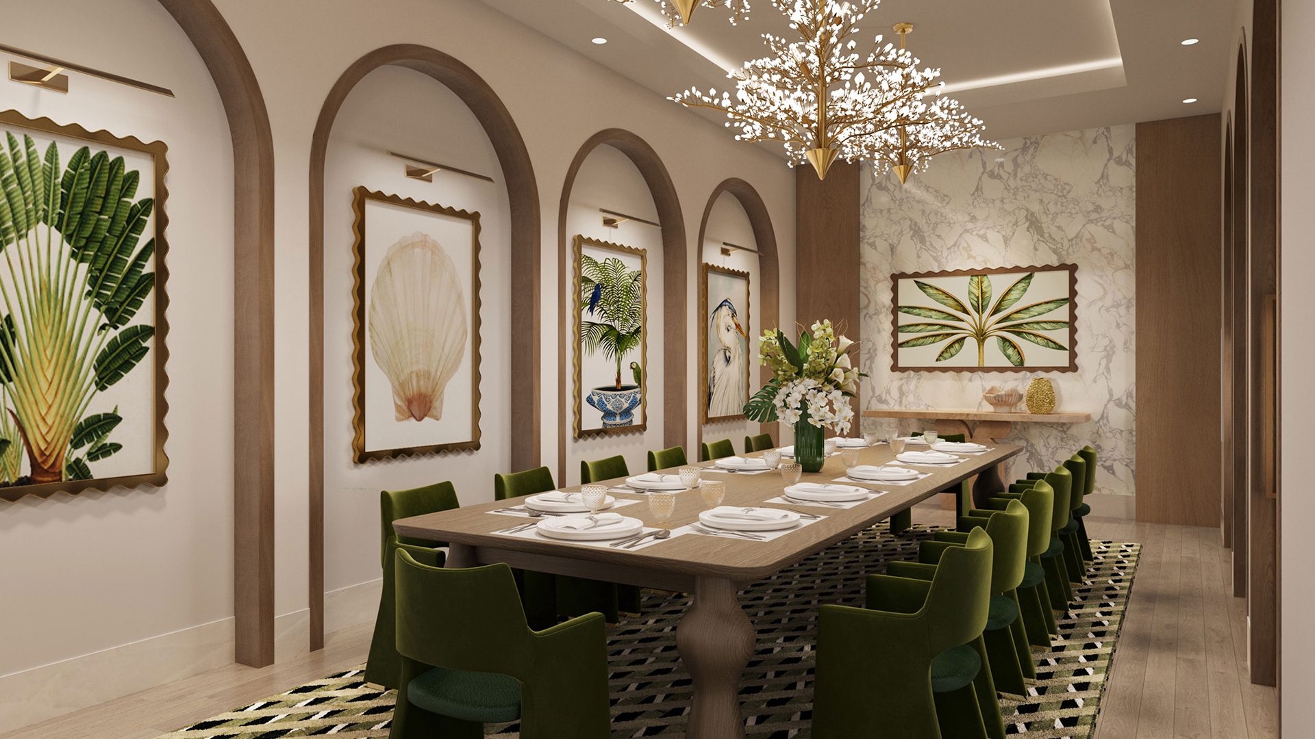 Maison d'Or South Flagler Private Dinning Room