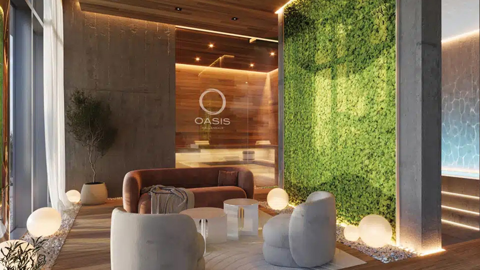 Oasis Hallandale Beach Lobby