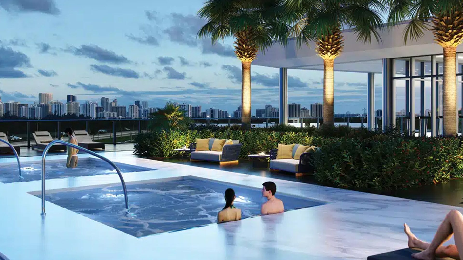 Oasis Hallandale Beach Jacuzzi
