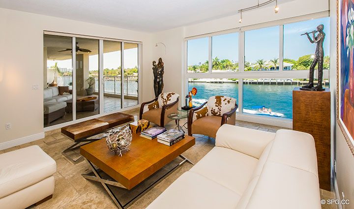 Residence 303 For Sale at La Cascade, Luxury Waterfront Condominiums in Fort Lauderdale, Florida 33304.