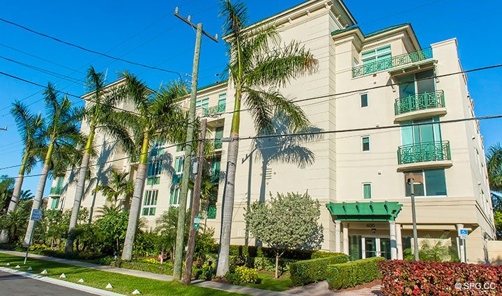 Building Exterior at Residence 204 at The Landings at Las Olas, Luxury Waterfront Condominiums Fort Lauderdale, Florida 33305