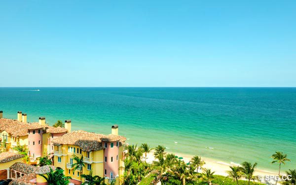 Ocean View at Residence 11E, The Palms, Luxury Seaside Condos, 2100 North Ocean Boulevard, Fort Lauderdale, Florida 33305