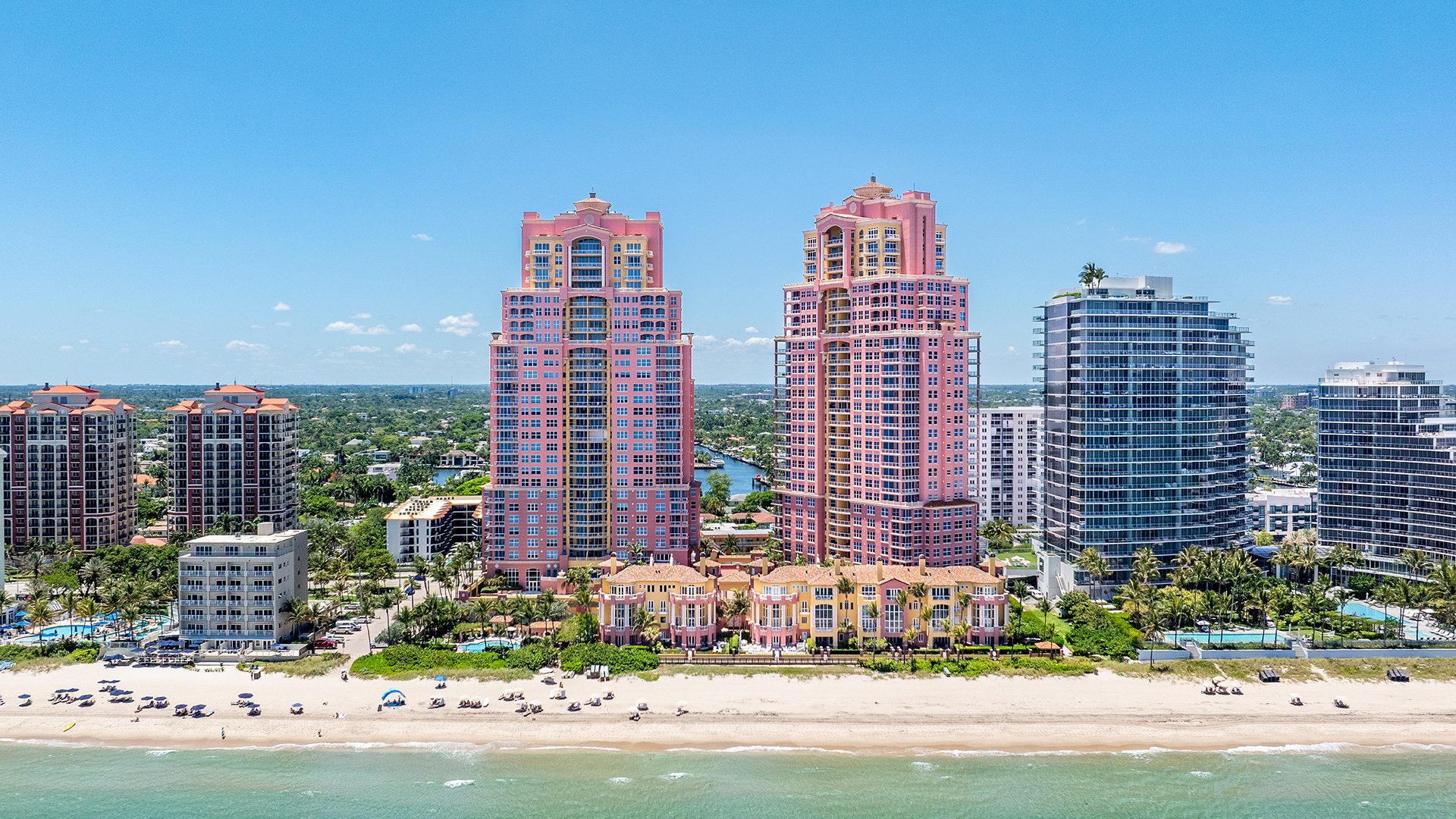 Residence 8E, Tower II at The Palms, Luxury Oceanfront Condos in Fort Lauderdale, Florida 33305.