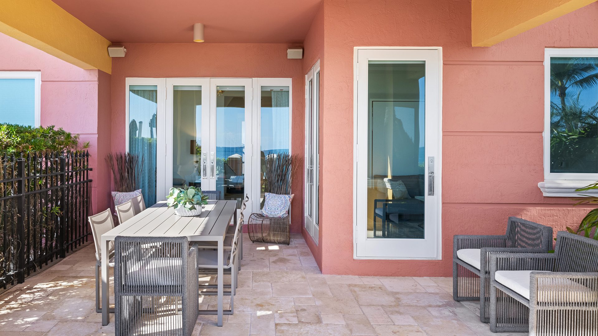 Luxury Oceanfront Villa IV at The Palms The Palms Condominiums Rear Exterior 1