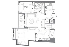 Click to View the 2 Bedroom Model D Floorplan