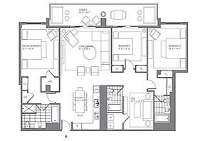 Click to View the 3 Bedroom Model B Floorplan