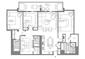 Click to View the 3 Bedroom Model C Floorplan