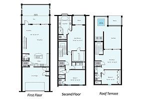 Click to View the Model H: 1-2-4 Floorplan