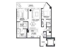 Click to View the Residence D1 Floorplan