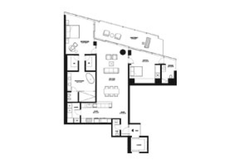 Click to View the South E1 Floorplan