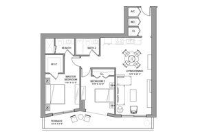 Click to View the Residence 01 Model Floorplan