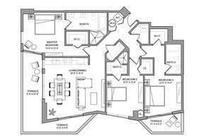 Click to View the Penthouse 06 Model Floorplan