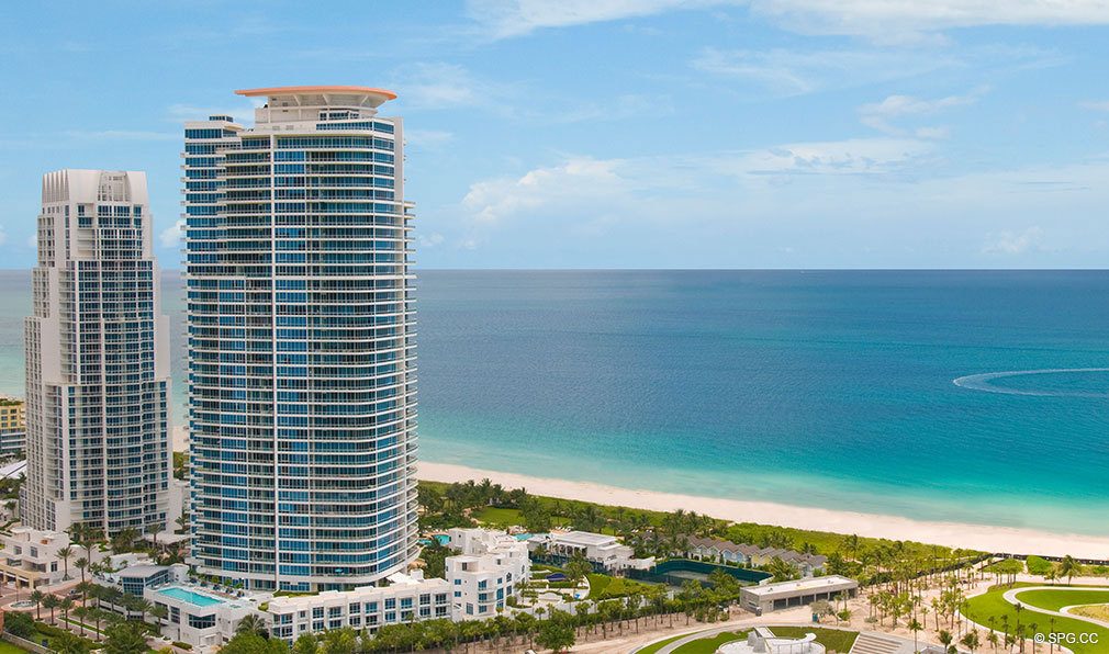 Two Towers of the Continuum, Luxury Oceanfront Condos Located at 50-100 South Pointe Dr, Miami Beach, FL 33139